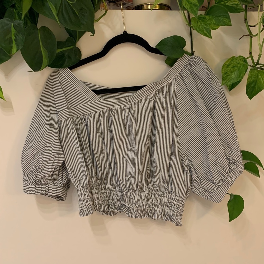 Rachel Comey Asymmetric Cropped Shirt